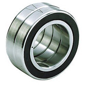 Barden Bearings 106HCUL Angular Contact Single Ball Bearing Sealed Spindle Light Preload 55 mm OD Bore 30 mm Contact Angle 15 Degree